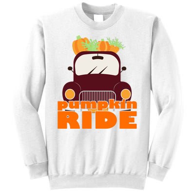 Pumpkin Ride October Fall Sweatshirt