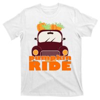 Pumpkin Ride October Fall T-Shirt