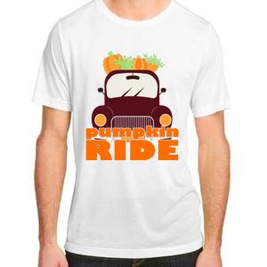 Pumpkin Ride October Fall Adult ChromaSoft Performance T-Shirt