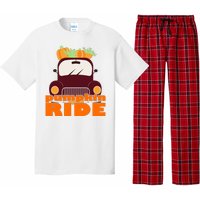 Pumpkin Ride October Fall Pajama Set