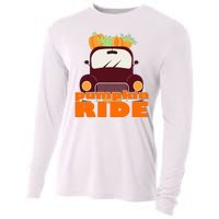 Pumpkin Ride October Fall Cooling Performance Long Sleeve Crew