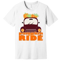 Pumpkin Ride October Fall Premium T-Shirt