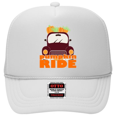 Pumpkin Ride October Fall Trucker Hat