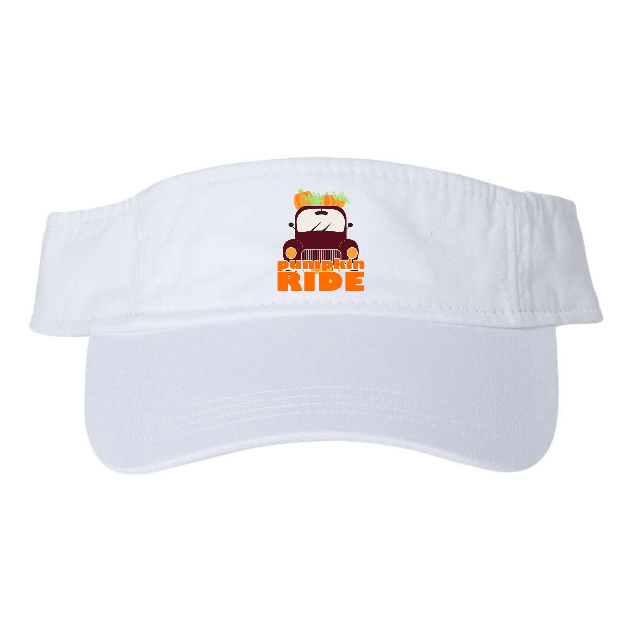 Pumpkin Ride October Fall Visor