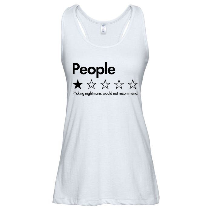 People Rated One Star Fcking Nightmare Would Not Recommend Ladies Essential Flowy Tank