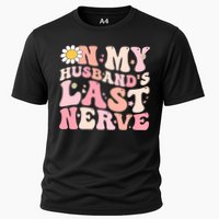 Pinky Retro On My Husbands Last Nerve Groovy Performance Shirt