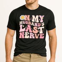 Pinky Retro On My Husbands Last Nerve Groovy Performance Shirt
