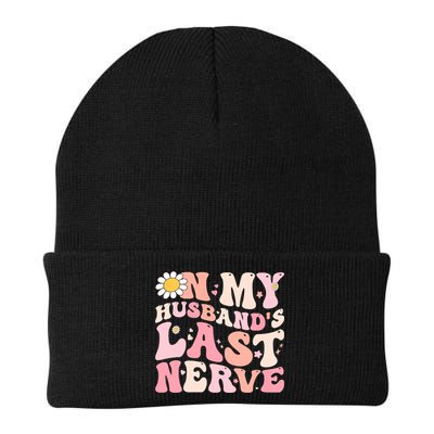 Pinky Retro On My Husbands Last Nerve Groovy Beanie
