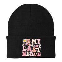 Pinky Retro On My Husbands Last Nerve Groovy Beanie