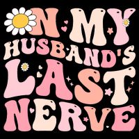 Pinky Retro On My Husbands Last Nerve Groovy Wool Snapback Cap