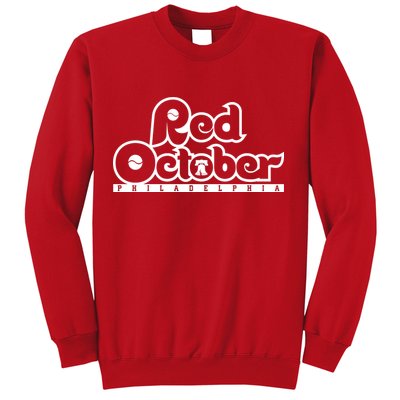 Philly Red October Philadelphia Baseball Sweatshirt