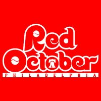 Philly Red October Philadelphia Baseball Visor
