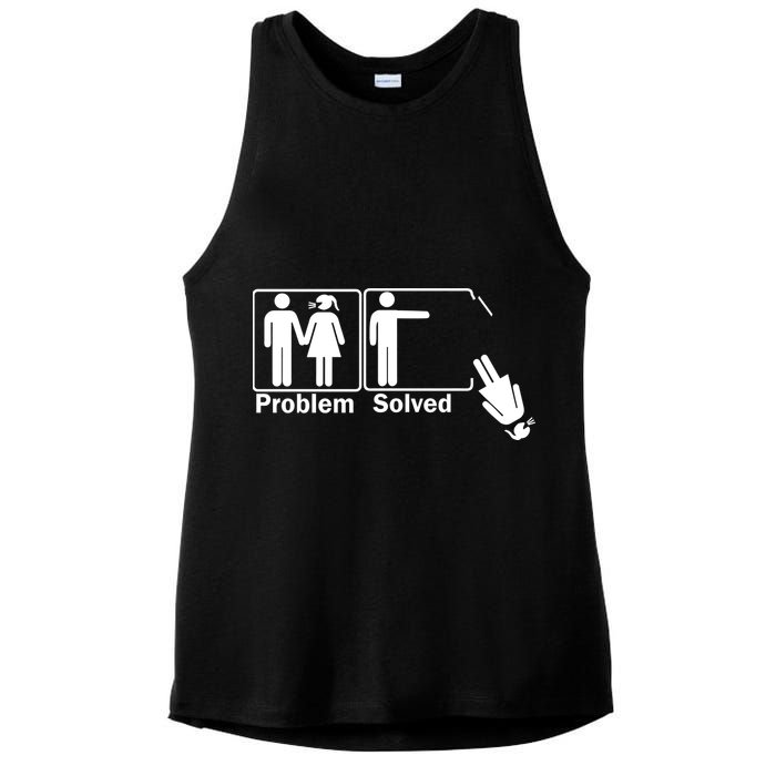 Problem Solved Ladies PosiCharge Tri-Blend Wicking Tank
