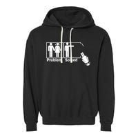 Problem Solved Garment-Dyed Fleece Hoodie