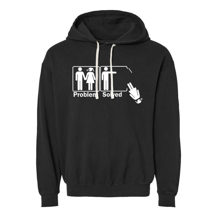 Problem Solved Garment-Dyed Fleece Hoodie