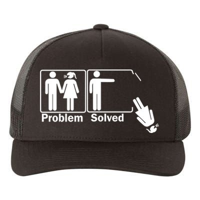 Problem Solved Yupoong Adult 5-Panel Trucker Hat