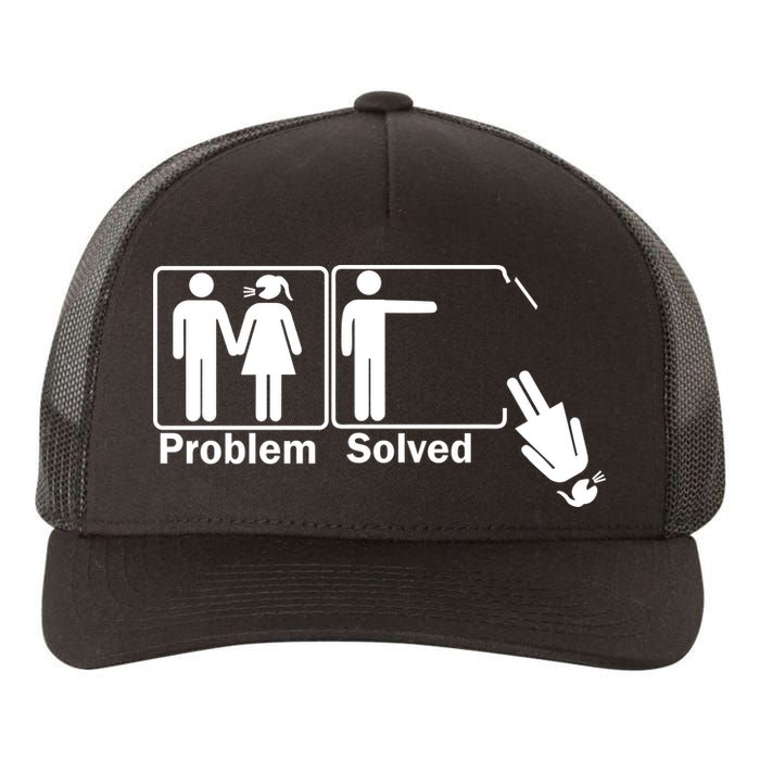 Problem Solved Yupoong Adult 5-Panel Trucker Hat