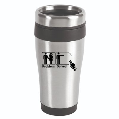 Problem Solved 16oz Travel Tumbler