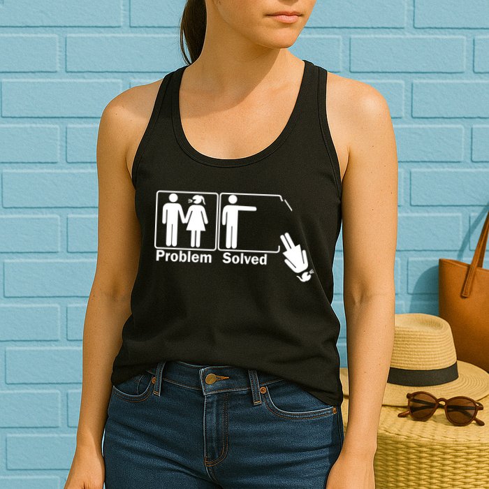 Problem Solved Womens Tank Top