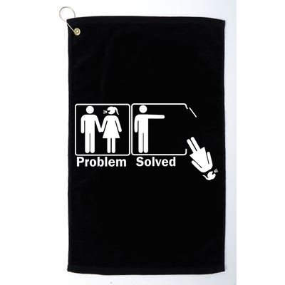 Problem Solved Golf Towel