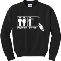 Problem Solved Kids Sweatshirt