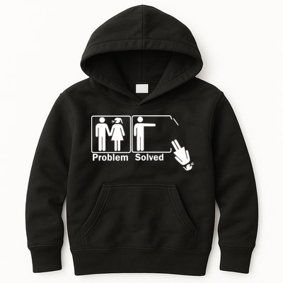 Problem Solved Kids Hoodie