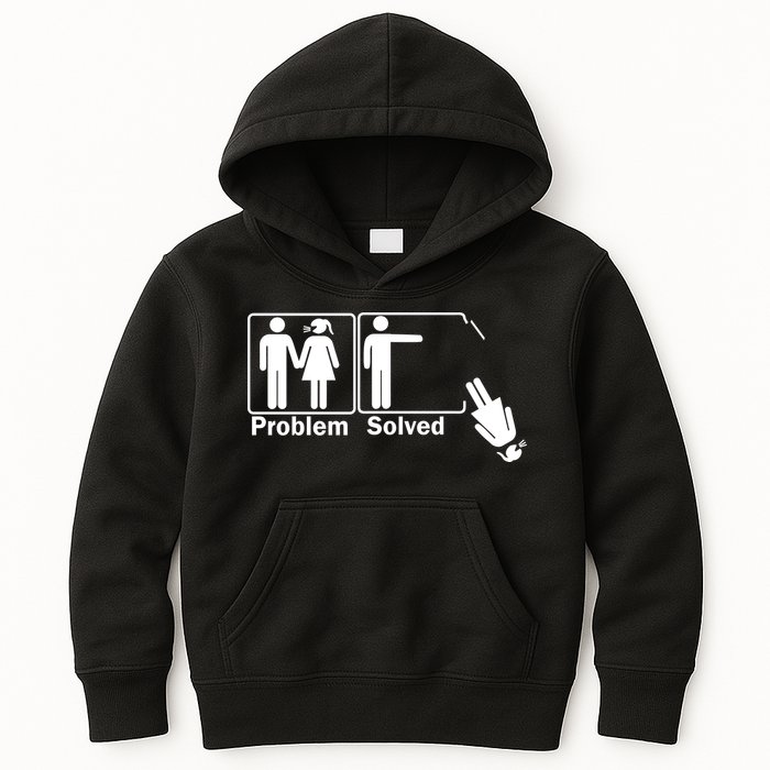 Problem Solved Kids Hoodie