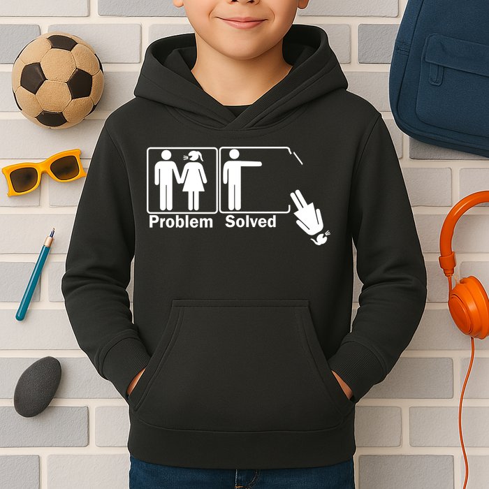 Problem Solved Kids Hoodie