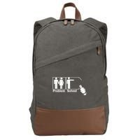 Problem Solved Cotton Canvas Backpack