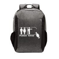 Problem Solved Vector Backpack