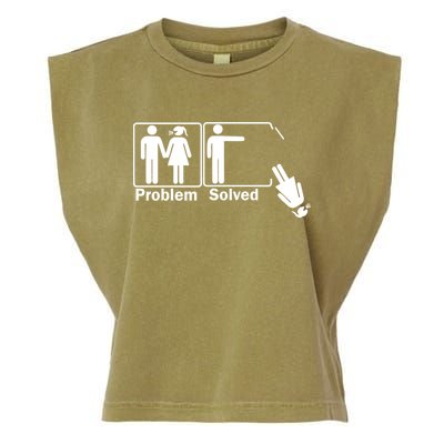 Problem Solved Garment-Dyed Women's Muscle Tee