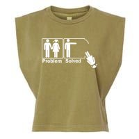 Problem Solved Garment-Dyed Women's Muscle Tee