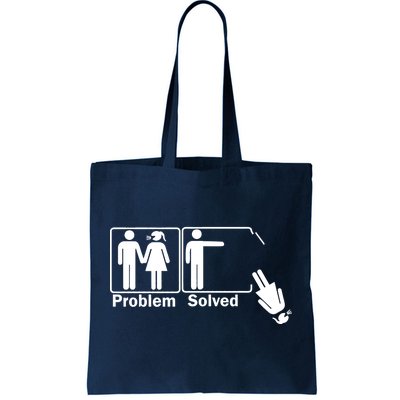 Problem Solved Tote Bag