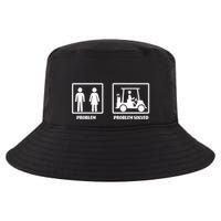 Problem Solved Golf Wife Funny Cool Comfort Performance Bucket Hat