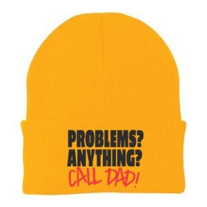 Problems Anything Call Dad Knit Cap Winter Beanie