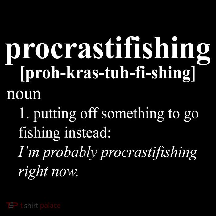Procrastifishing Definition Backpack