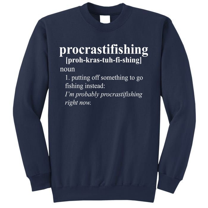 Procrastifishing Definition Sweatshirt