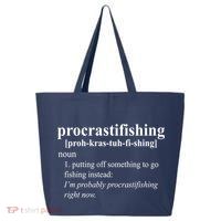 Procrastifishing Definition 25L Jumbo Tote