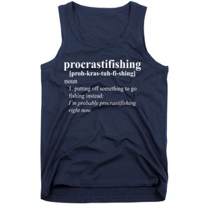 Procrastifishing Definition Tank Top