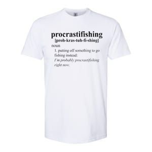 Procrastifishing Definition Softstyle CVC T-Shirt