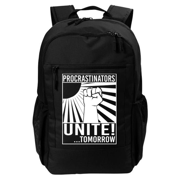 Procrastinators Unite Tomorrow Backpack
