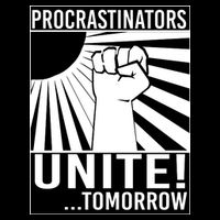 Procrastinators Unite Tomorrow Backpack