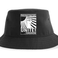Procrastinators Unite Tomorrow Sustainable Bucket Hat
