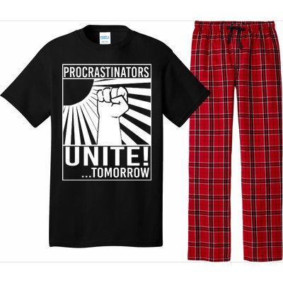 Procrastinators Unite Tomorrow Pajama Set