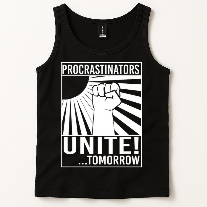 Procrastinators Unite Tomorrow Tank Top