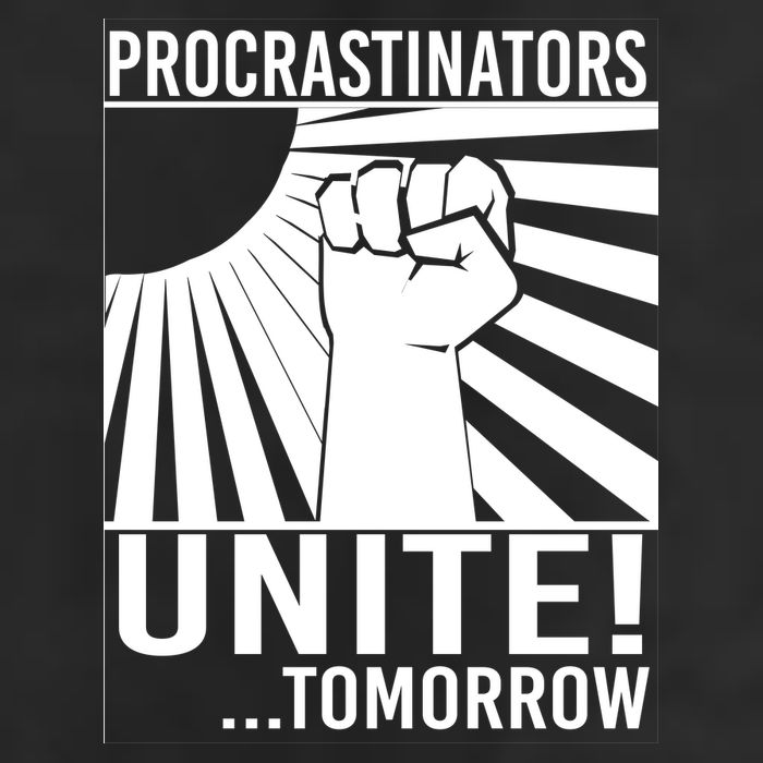 Procrastinators Unite Tomorrow Microfiber Hand Towel