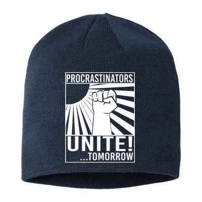 Procrastinators Unite Tomorrow Sustainable Beanie