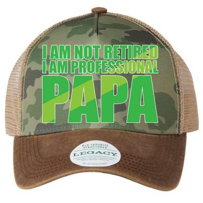 Professional Papa Im Not Retired Legacy Tie Dye Trucker Hat