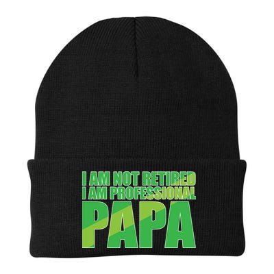 Professional Papa Im Not Retired Beanie