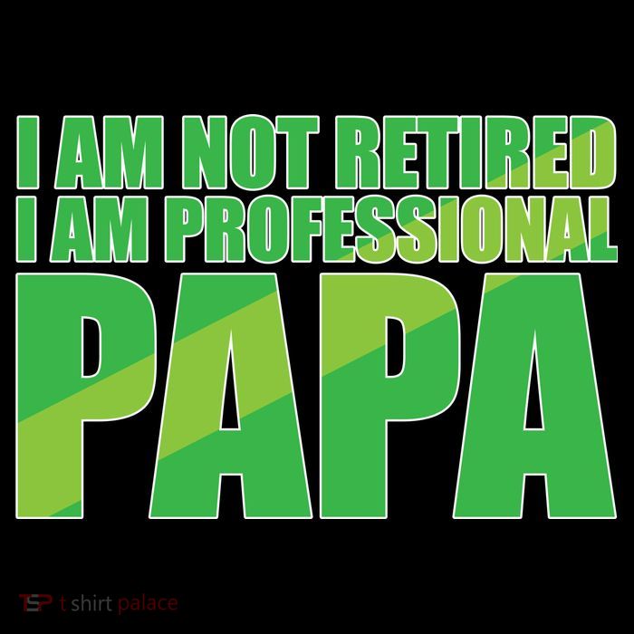 Professional Papa Im Not Retired 16 in Basic Backpack
